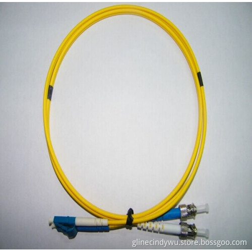 PVC&LSZH cable Waterproof fiber optic patch cord LC-ST With Low Insertion Loss